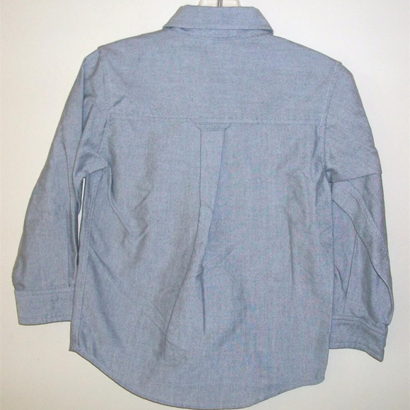 BOYS OXFORD SHIRT Toddler Sizes NWT WES & WILLY Designer Kids Wear Gorgeous - Picture 2 of 2